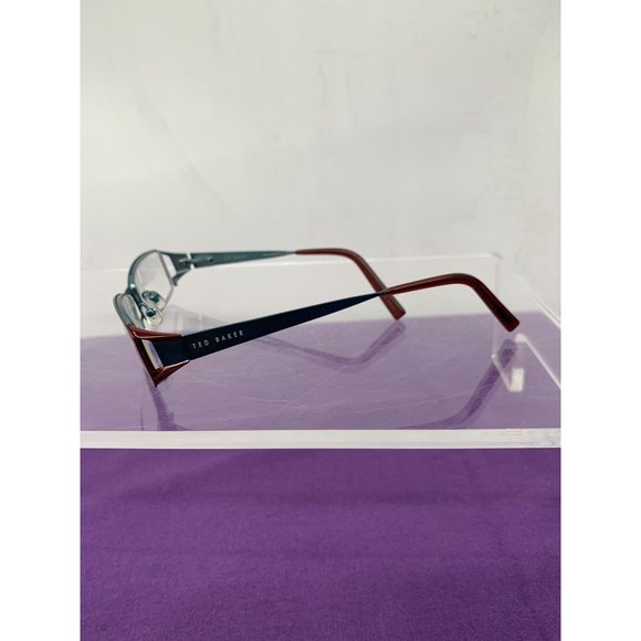 Ted Baker Frames Only Teal Brown Money Honey - Picture 2 of 9